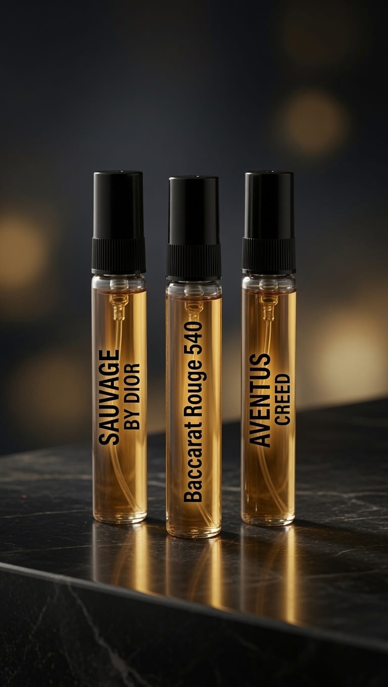 Perfume Testers pack of 3