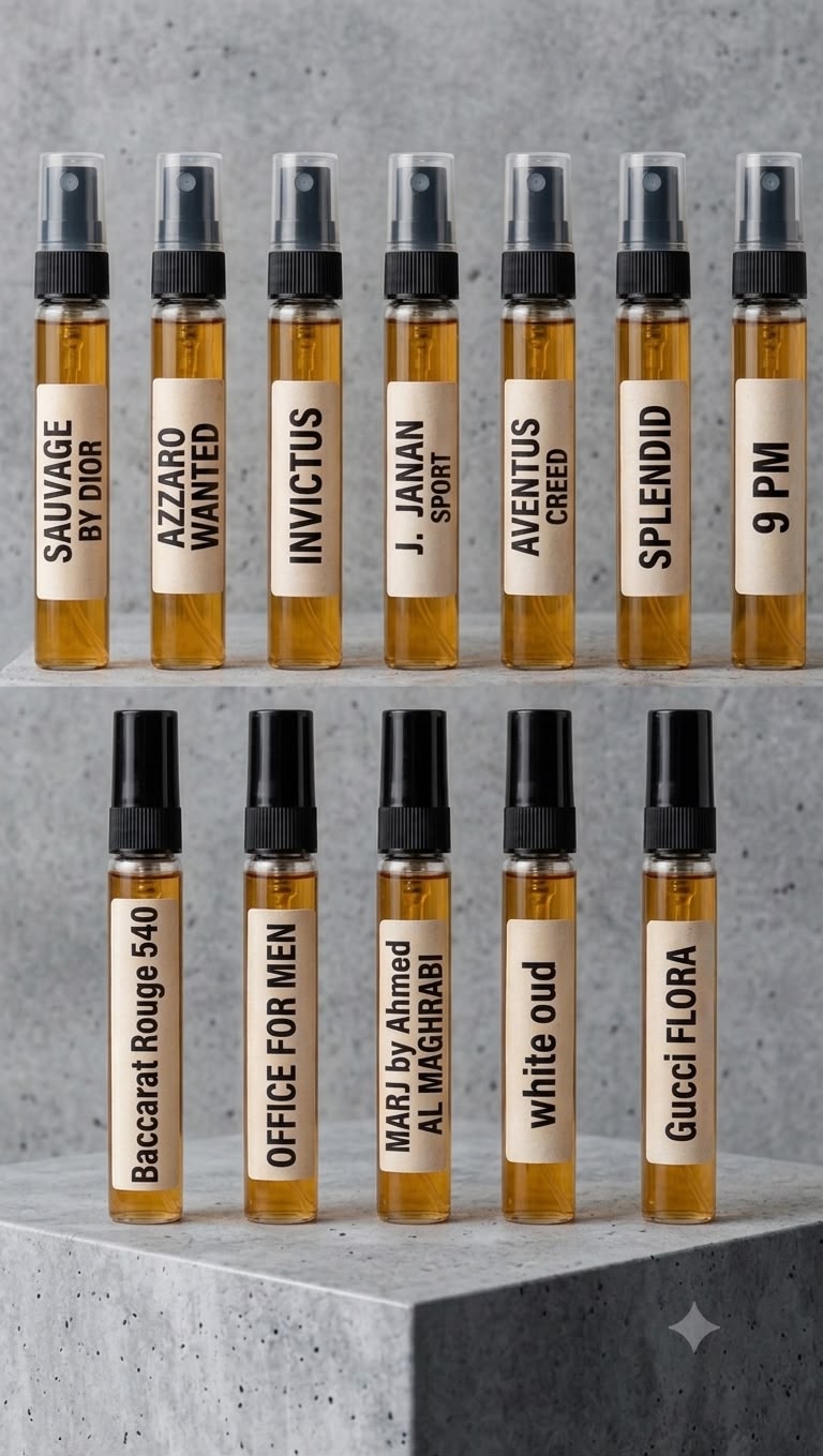 Perfumes Testers (TOP RATED) Pack of 12
